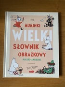 NOWY Muminki wielki słownik obrazkowy polsko-angielski HarperKids