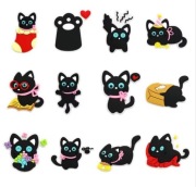 Nowy zestaw przypinki do butów charms piny ozdoby kotki