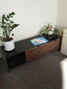 Zestaw mebli rtv komoda stół krzesła 6szt