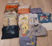 Duża paczka ponad 100 szt. ubrań dla chlopca