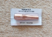 DYSZA WYLOT DO PALNIKA  4A 3-5mm PERUN