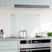 Przeźroczysty panel ochronny do kuchni, szkło hartowane, 70x50 cm