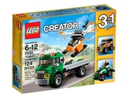 LEGO 31043 Creator 3w1 | Transporter Helikopter | Jeep Traktor