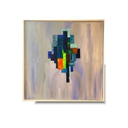 Obraz abstrakcyjny Electric w ramie