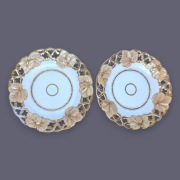 Para Ażurowych Pater TPM Tielsch 1850 Wałbrzych