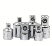 Zestaw adapterów nasadek 1/4 3/8 1/2 CRV przejściówki do kluczy 6szt