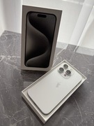 iPhone 15 Pro 128 GB Biały Tytan stan idealny