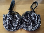 Animal Print Leopard 30H 65J Biustonosz Panache Jasmine w brązową panterkę