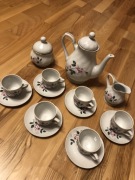 Mały zestaw kawowy porcelana Książ Wałbrzych nowy lata 90