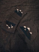 Komplet czapka plus szalik Zara 6-12 lat z wełną 