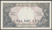 Rumunia 1000 lei 1941 - G - stan bankowy UNC