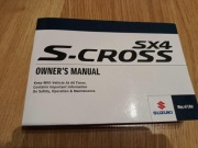 Instrukcja obsługi Suzuki SX4 S-Cross 2018r język angielski