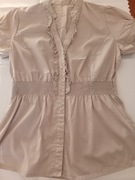 bluzka damska elegancka kolor ziemi sprzedam.