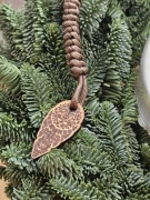 Brelok paracord maori maoryski karabińczyk survival