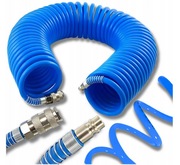 WĄŻ PRZEWÓD 8x12mm 10 m SPIRALNY Pneumatyczny do kompresora