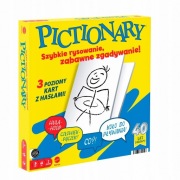 Gra planszowa Pictionary Rodzinna gra w rysowanie Mattel