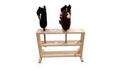 Stajnia stojak na hobby horse 4 miejsca
