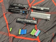 ZESTAW BATERII AKUMULATOROW Z DEMONTAŻU DELL HP LG OGNIWO 18650 OGNIWA