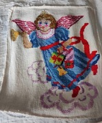 Obrazek haftowany Anioł 