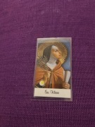 Obrazek z relikwią św.Klara