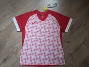 Koszulka JOMA SUPERNOVA damska sportowa biało czerwona Polska biegania XL