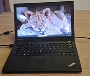 Laptop lenovo x250 intel i3 5010 4GB SSD 250GB win 11 matryca 1366x768 12.5