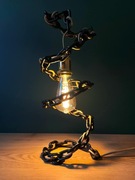 Lampa loft z łańcucha 