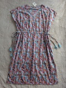 Nowa Indyjska sukienka w kwiatki z frędzlami francuska Grain de Malice 38