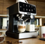 Ekspres kolbowy automatyczny Yoer EMF03BK 20 bar czarny na gwarancji