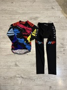 Komplet strój rowerowy dziecięcy długi rękaw