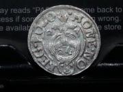 Zygmunt III Waza Półtorak Bydgoszcz,1623r.Srebro,Kropki-Rzadki