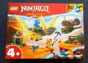 LEGO Ninjago 71798 - Nya i Arin - bitwa na grzbiecie małego smoka
