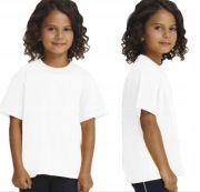 T-shirt biały bawełniany nowy rozmiar 134