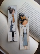 Zakładka do książki - kobietki 03 2szt