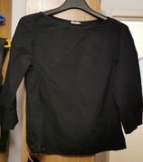Filippa K. - piękna czarna bawełniana bluzeczka roz. M