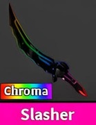 roblox mm2 chroma slasher