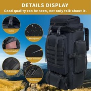 Vaupan - Plecak turystyczny, 80 l / 100 l, plecak kempingowy, wodoodporny