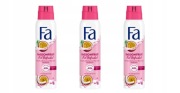 zestaw FA 3x 150 ml Fresh Dry+ antyperspirant marakuja woda kokosowa