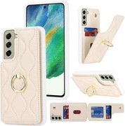 Etui portfel pikowany Samsung Galaxy S21 FE S23 Plus