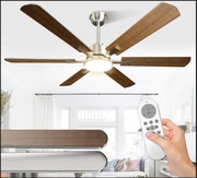 Duży wentylator sufitowy Airwit 132 cm z podświetlanymi