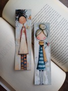 Zakładka do książki - kobietki 05 2szt