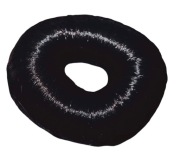 Czarny wypełniacz do koka na wzór włosów Nowy