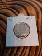 1zł 1957 Kopia stan 1