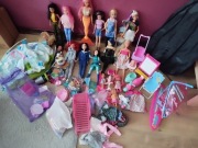 Mega zestaw lalek i akcesoriów 