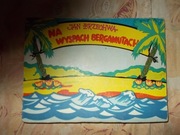 Na wyspach Bergamutach rozkładanka z PRLu z 1985r.