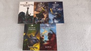 LONE WOLF SAMOTNY WILK GRA PARAGRAFOWA TOMY 1-5 JAK NOWE