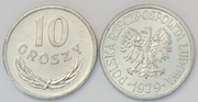 10 gr groszy 1979 r. mennicze