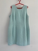 piękna błękitna sukienka 