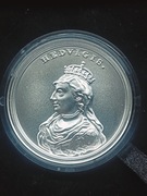 50 zł skarby Stanisława Augusta Jadwiga Andegaweńska