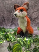 Figurka liska handmade 